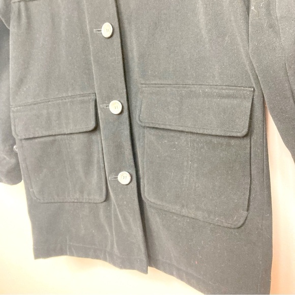 LONDON FOG Hooded Button Up Cotton Jacket Coat - Size SP - Picture 10 of 12